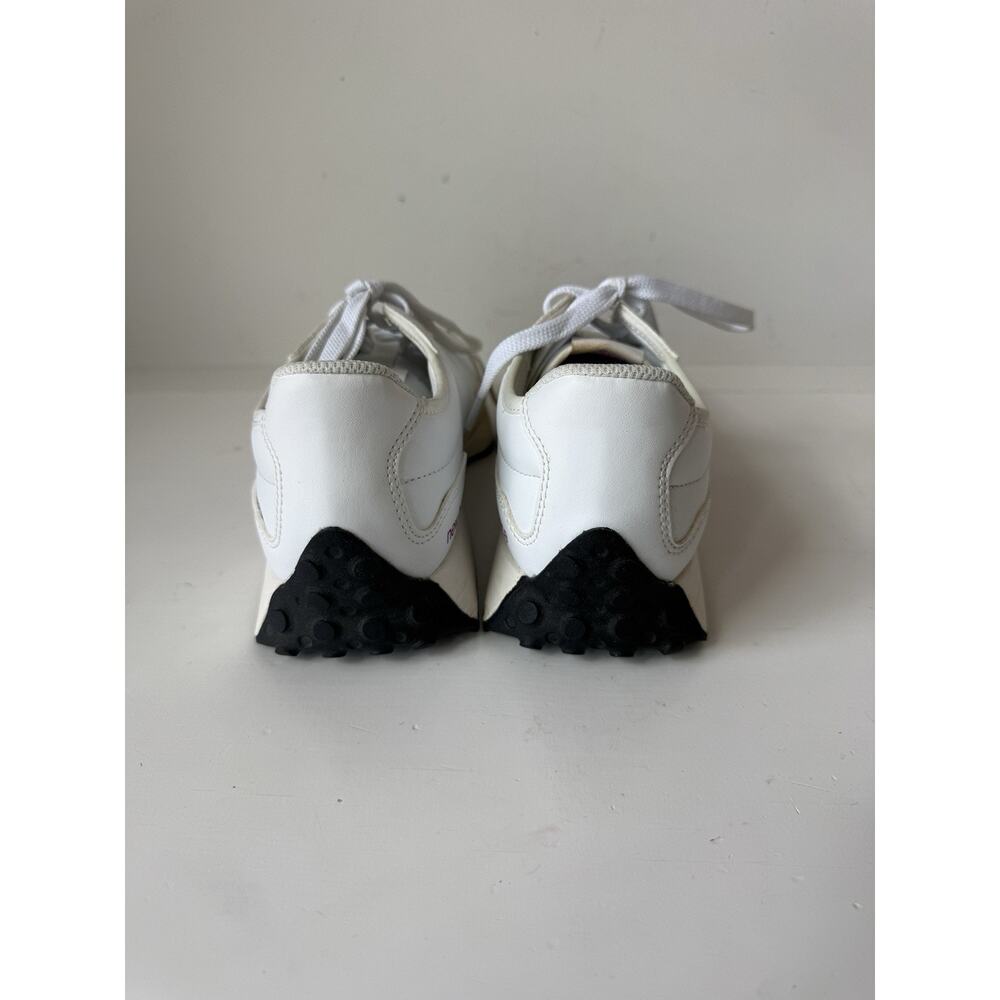 New Balance Women's 327 Sneakers Mens Sz 7 Women’s 8.5 EU 40 Cream White Purple - Picture 4 of 7